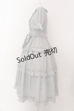 画像3: axes femme kawaii / ロマンティックフリルワンピース M グリーン O-25-02-04-013-AX-OP-OW-OS