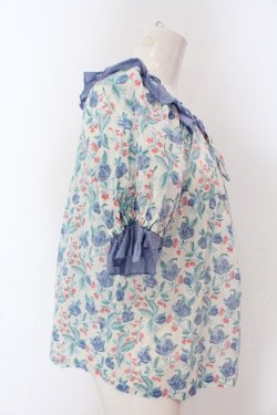 画像3: Jane Marple / Celiaとピンチェックのブラウス M ブルー系 O-25-02-07-040-JM-BL-OW-OS
