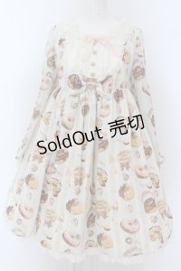 Angelic Pretty / Melty Creamドーナツワンピース  サックス O-25-02-07-006-AP-OP-OW-OS