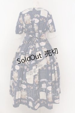 画像4: axes femme kawaii / 10thアニバーサリーワンピース M サックス O-25-02-07-015-AX-OP-YM-OS