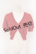 MILK / スノーホワイトボレロ  アカ O-25-02-08-036-ML-TO-IG-OS