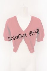 MILK / スノーホワイトボレロ  アカ O-25-02-08-036-ML-TO-IG-OS
