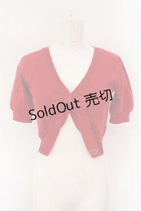 MILK / スノーホワイトボレロ  アカ O-25-02-08-036-ML-TO-IG-OS