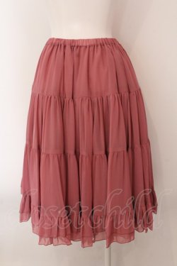 画像3: Victorian maiden / ボリュームシフォンフリルペチコートスカート  ローズピンク O-25-02-08-004-CL-SK-IG-OS