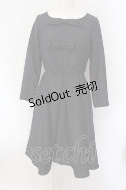 画像1: MILK / Graceful dressワンピース  クロ O-25-02-08-046-ML-OP-IG-OS