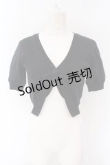 MILK / スノーホワイトボレロ  クロ O-25-02-08-051-ML-TO-IG-OS
