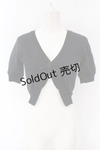 MILK / スノーホワイトボレロ  クロ O-25-02-08-051-ML-TO-IG-OS