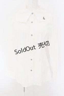画像1: MIHO MATSUDA / ブラウス　ナキール L ホワイト O-25-02-08-053-GO-BL-OW-OS