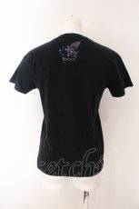 画像2: 【SALE】Deorart / バタフライptTシャツ M ブラック O-25-02-08-056-PU-TO-OW-ZT191 (2)