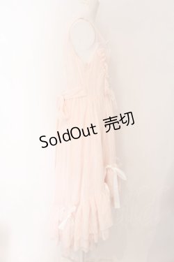 画像2: DMD / コーデュロイ調リボン配色ジャンパースカート S ピンク O-25-02-08-064-LO-TO-OW-OS