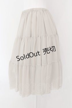 画像2: Victorian maiden / ボリュームシフォンペチコートスカート（ショート）  マロンベージュ O-25-02-08-007-CL-SK-IG-OS