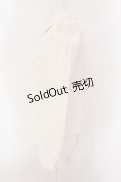画像2: MILK / クラブブラウス  オフシロ O-25-02-08-021-ML-BL-IG-OS