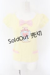 MILK / パフュームptTシャツ  イエロー O-25-02-08-030-ML-TS-IG-OS