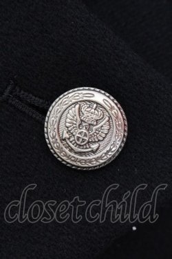 画像4: Moi-meme-Moitie / アシメトリーハーフコート（09年）  ブラック O-25-02-10-057-MO-CO-YM-ZS