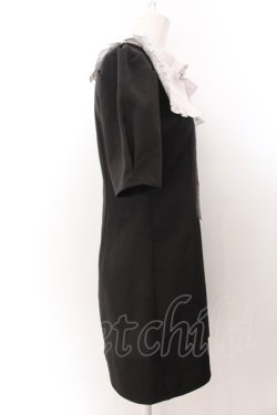 画像4: EATME / 2WAYボウタイミニワンピース M クロ O-25-02-10-1013-LO-OP-OW-ZT114