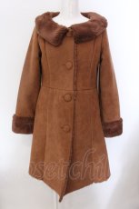 画像1: 【SALE】F&A / フェイクムートンドールコート  ブラウン O-25-02-10-016-LO-CO-IG-ZTC038 (1)