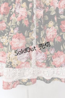 画像3: Angelic Pretty / ゴブラン調プリントワンピース  クロ×アイボリー O-25-02-11-022-AP-OP-IG-OS