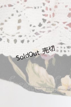 画像4: Angelic Pretty / ゴブラン調プリントワンピース  クロ×アイボリー O-25-02-11-022-AP-OP-IG-OS