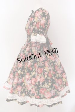 画像5: Angelic Pretty / ゴブラン調プリントワンピース  クロ×アイボリー O-25-02-11-022-AP-OP-IG-OS