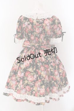 画像8: Angelic Pretty / ゴブラン調プリントワンピース  クロ×アイボリー O-25-02-11-022-AP-OP-IG-OS