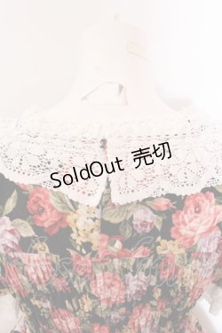 画像9: Angelic Pretty / ゴブラン調プリントワンピース  クロ×アイボリー O-25-02-11-022-AP-OP-IG-OS