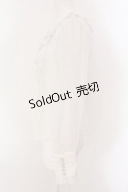 画像3: BABY,THE STARS SHINE BRIGHT / ラメストライプヨーリューブラウス  アイボリー O-25-02-11-025-BA-BL-IG-OS