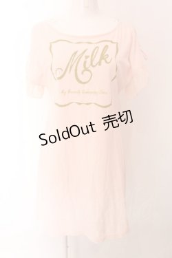 画像1: MILK / ドリームタイムワンピース  ピンク O-25-02-11-055-ML-OP-IG-OS