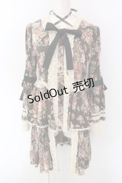 画像6: BABY,THE STARS SHINE BRIGHT / ローズジャガード2ピース(ペチコート欠品)  ブラウン O-25-02-11-008-BA-OP-OW-OS