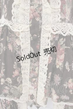 画像8: BABY,THE STARS SHINE BRIGHT / ローズジャガード2ピース(ペチコート欠品)  ブラウン O-25-02-11-008-BA-OP-OW-OS