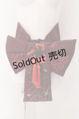 Qutie Frash / 花魁帯コルセット  レッド O-25-02-11-066-QU-TO-OW-OS