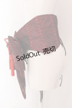 画像3: Qutie Frash / 花魁帯コルセット  レッド O-25-02-11-066-QU-TO-OW-OS
