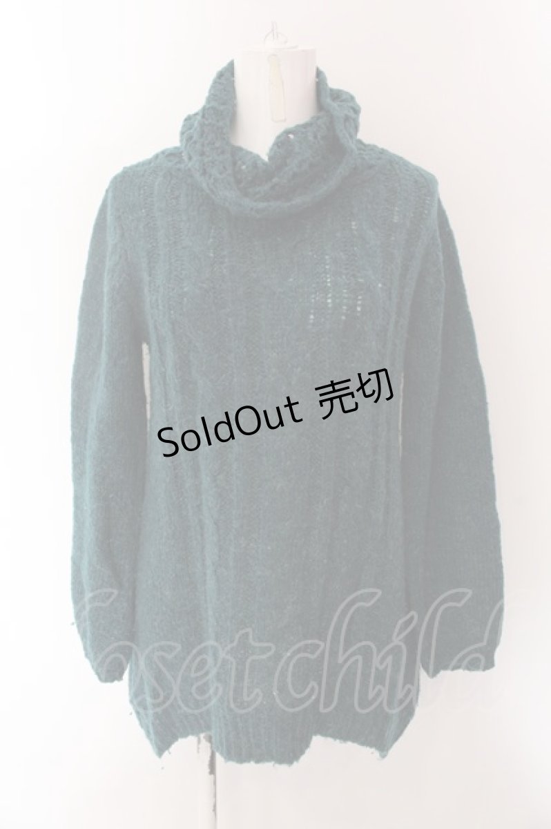 画像1: 【SALE】axes femme / ラメニット M グリーン O-25-02-11-073-AX-TO-OW-ZT222 (1)