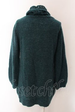 画像2: axes femme / ラメニット M グリーン O-25-02-11-073-AX-TO-OW-ZT222