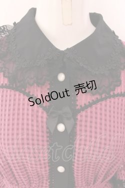 画像2: ALICE and the PIRATES / Airy tiny checkワンピース  プラム O-25-02-11-086-PA-OP-YM-OS