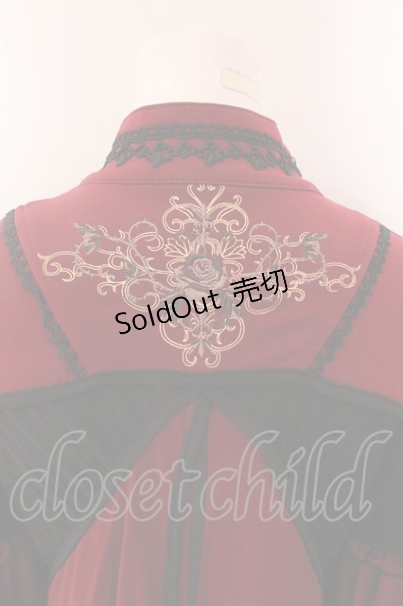 画像8: Ozz oneste / 裾シャンデリアプリントワンピース  レッド O-25-02-11-091-OO-OP-IG-ZI (8)