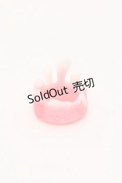 画像3: Q-pot. / ストロベリーミルク メルトリング M（10〜12号相当） ピンク×シロ O-25-02-11-093-QP-AC-IG-OS