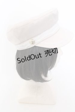 画像2: axes femme / 波型レースマリンキャスケット  ピンク O-25-05-29-1010-AX-AC-OW-OS