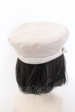 画像3: axes femme / 波型レースマリンキャスケット  ピンク O-25-02-12-009-AX-AC-OW-OS