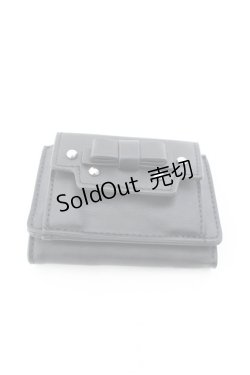 画像1: Candy Stripper / MY LITTLE CANDY RIBBON WALLET  ブラック O-25-05-30-1013-PU-ZA-OW-ZT444