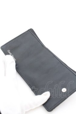 画像4: Candy Stripper / MY LITTLE CANDY RIBBON WALLET  ブラック O-25-02-12-012-PU-ZA-OW-OS