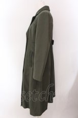 画像2: 【SALE】axes femme / クラシックロングコート M グリーン O-25-02-15-027-AX-CO-IG-ZTC041 (2)