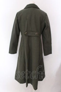 画像3: axes femme / クラシックロングコート M グリーン O-25-02-15-027-AX-CO-IG-ZT-C041