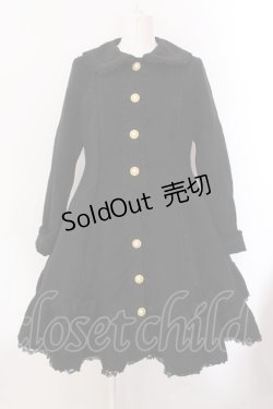 画像1: metamorphose / ジュエリィリボンコート  クロ O-25-02-15-006-ME-CO-OW-OS