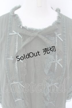 画像2: PINK HOUSE / レース使いローンワンピース  グリーン O-25-02-15-061-LO-OP-IG-OS