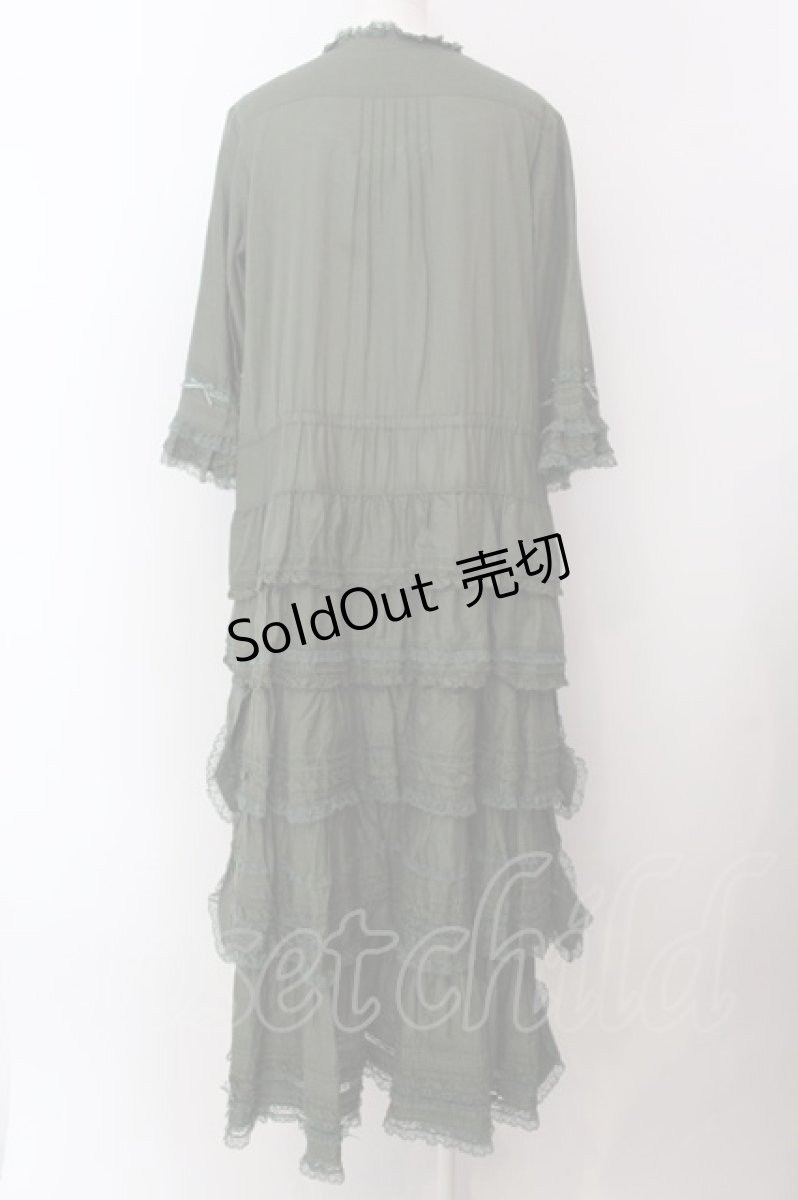 画像6: PINK HOUSE / レース使いローンワンピース  グリーン O-25-02-15-061-LO-OP-IG-OS (6)