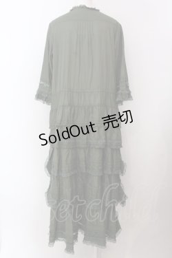 画像6: PINK HOUSE / レース使いローンワンピース  グリーン O-25-02-15-061-LO-OP-IG-OS