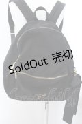 Maison de FLEUR / 撥水加工リボンラウンドリュック  クロ O-25-02-16-038-LO-BG-OW-OS