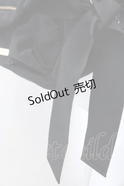 画像3: Maison de FLEUR / 撥水加工リボンラウンドリュック  クロ O-25-02-16-038-LO-BG-OW-OS
