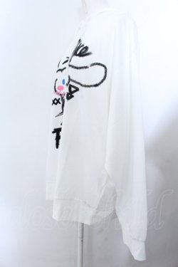 画像2: KINGLYMASK / シナモロール × KINGLYMASKコラボパーカー F ホワイト O-25-02-16-004-PU-TO-OW-ZI