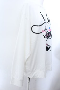 画像3: KINGLYMASK / シナモロール × KINGLYMASKコラボパーカー F ホワイト O-25-02-16-004-PU-TO-OW-ZI